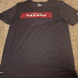 Nike Kids Black Houston Texans Long Sleeve Tee